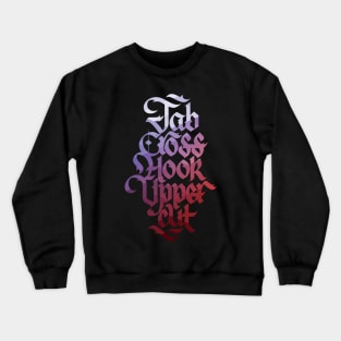 Jab Cross Hook Upper Crewneck Sweatshirt